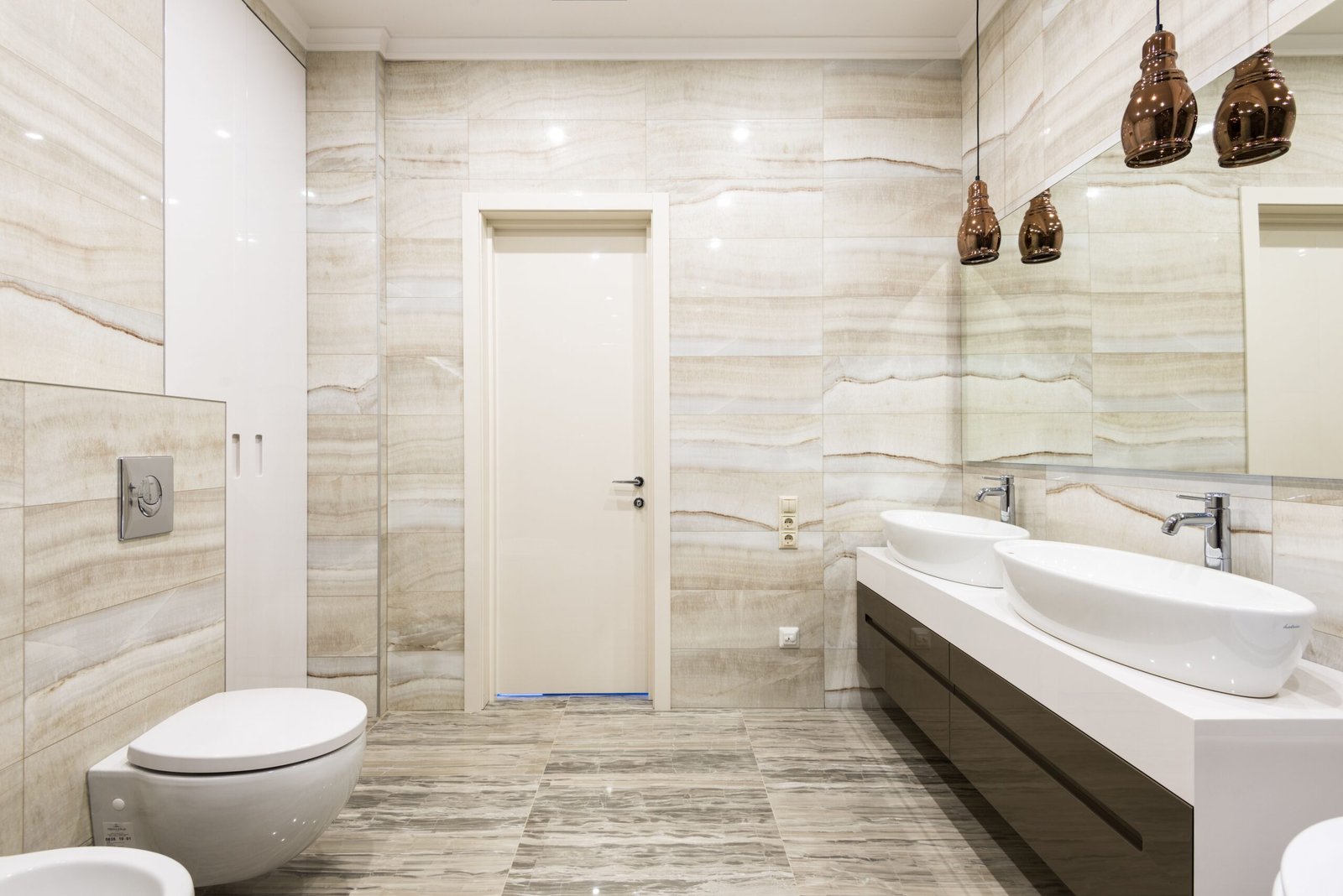 Salle de bain carrelage et faience
